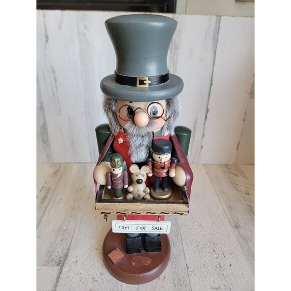 Zim toy vendor nutcracker AS IS Xmas vintage figure decor - Picture 6 of 14